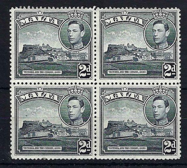 Image of Malta SG 221/221a UMM British Commonwealth Stamp